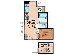 ハピネスＶの物件間取画像